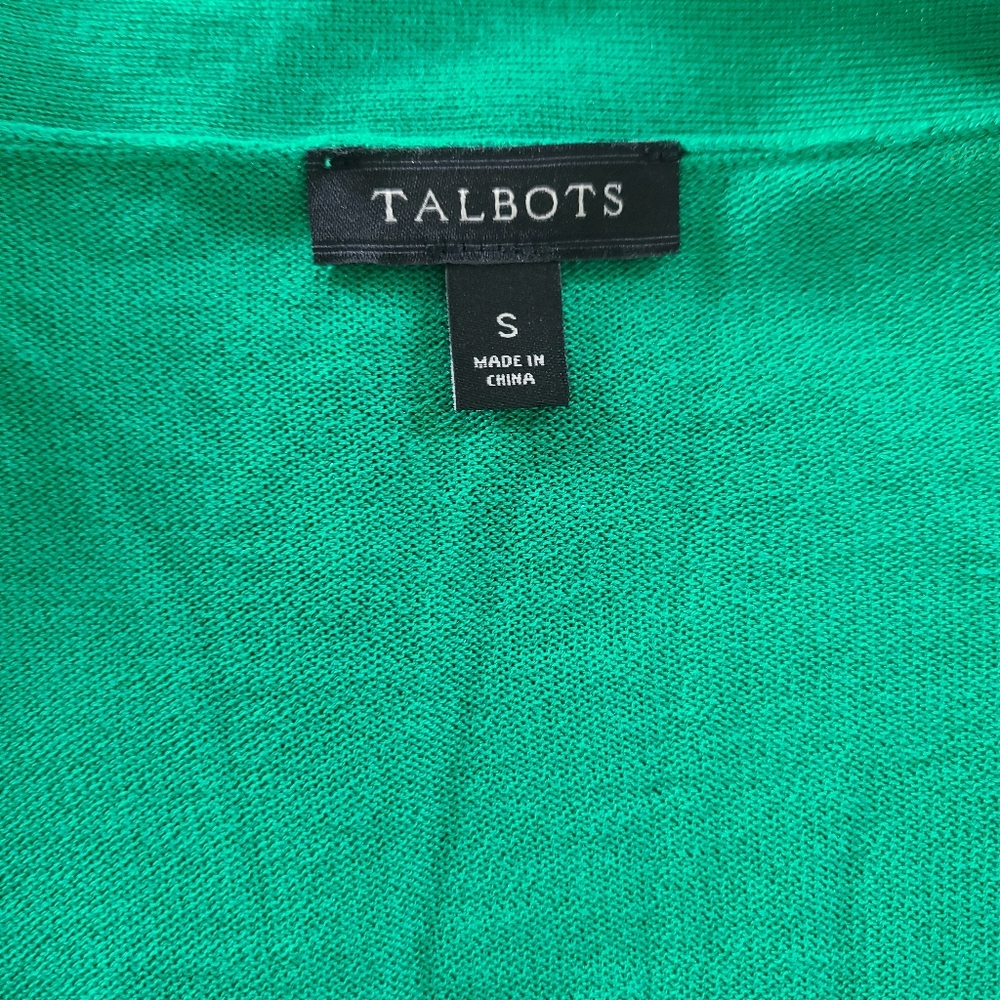 Talbots Floral Springtime Shift Dress 6P With Matching Cardigan - Picture 8 of 10